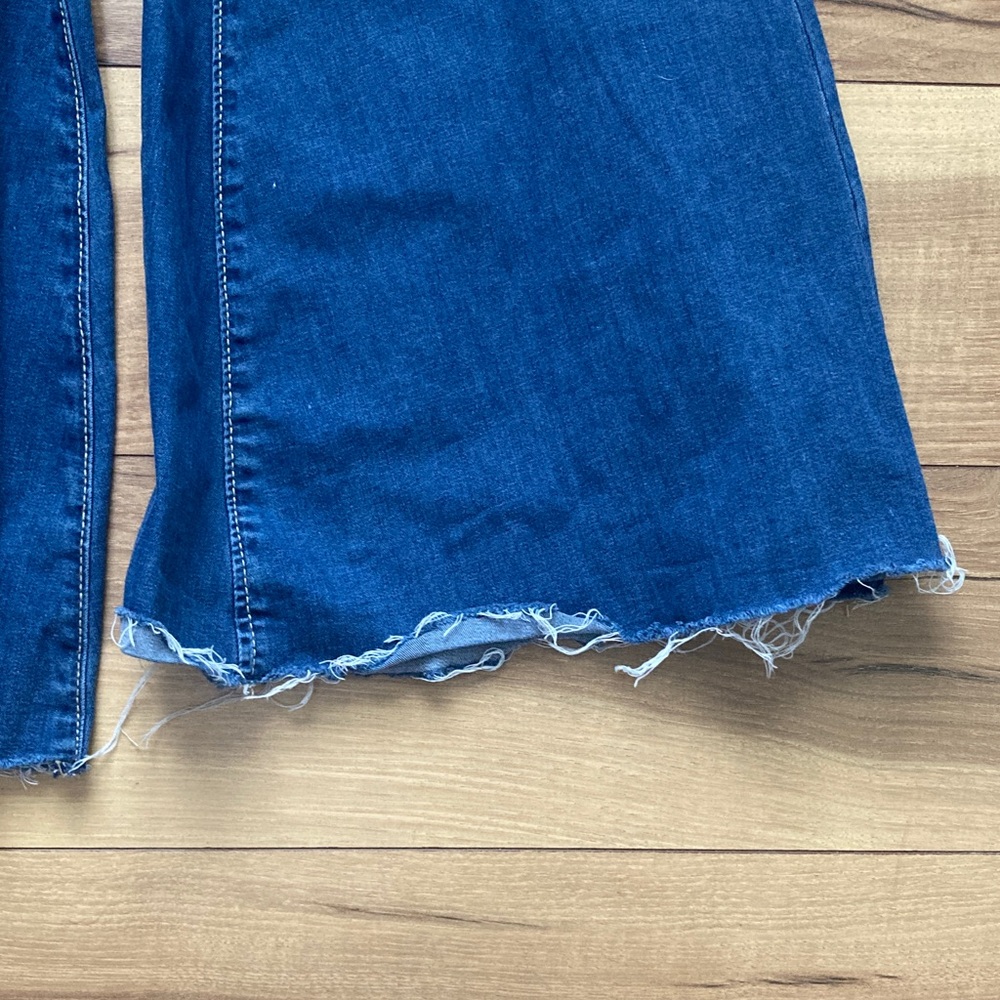 Free People Just Float On Blue Flare Jeans - Picture 8 of 14